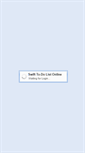 Mobile Screenshot of demo.swifttodolist.com